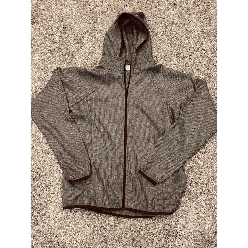 Orvis Insect Shield Repellant Apparel Womens Full Zip Green Hooded Jacket Sz XS